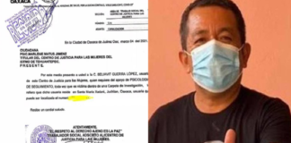 Precandidato de Morena en Oaxaca, golpea y agrede psicológicamente a su esposa