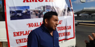 Con bloqueo, transportistas denuncian extorsión y altas cuotas