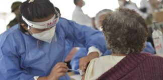 Continuará aplicación de primera dosis de vacuna contra COVID-19, en Oaxaca de Juárez