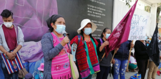 Mujeres “magonistas” instalan plantón en oficinas del INPI