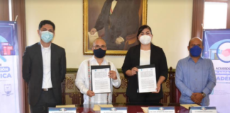 Firman IAIPO y facultad de derecho de la UABJO acuerdo de colaboración académica
