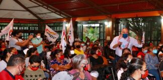 Integrantes de la CROC respaldan proyecto de Villacaña