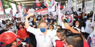 Capitalinos confirman su simpatía y voto por Javier Villacaña