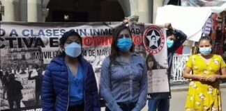 Estudiantes del FENNER exigen vacunas ante regreso presencial a clases