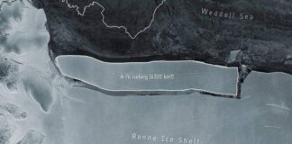 Un iceberg más grande que Long Island se desprendió de la Antártida por el calentamiento