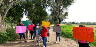 Colonos de Santa Lucía denuncian desvió de 70 tonelada de cemento