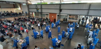 Habilita Huajuapan de León, puesto de vacunación más grande de la Región Mixteca