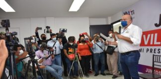 Promete Villacaña obras en beneficio de Oaxaca de Juárez