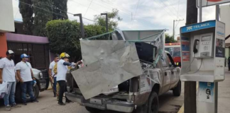 Explota pirotecnia en camioneta del candidato a la presidencia de Amilpas