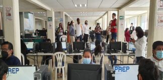 Con éxito realiza IEEPCO primer simulacro general del PREP