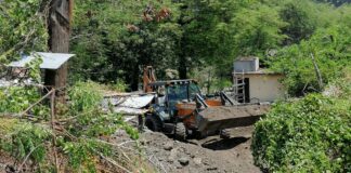 Personal de la CEPCO recorre zona afectada en San Pedro Totolapan