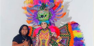 Con un traje inspirado en alebrijes, diseñador de Oaxaca ayudó a Andrea Meza a ganar Miss Universo