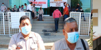 Sindicalizados bloquean oficinas de los SSO; piden destitución de médico
