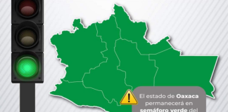 Del 10 al 23 de mayo, Oaxaca estará en semáforo verde