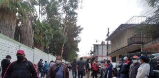 En calma avanza tercer día de vacunación en Valles Centrales