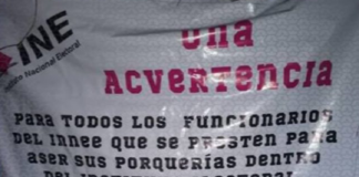 Amenazan a personas del INE en Loma Bonita