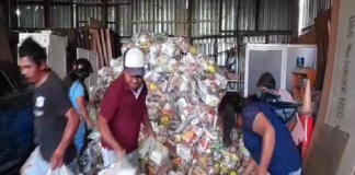 Colonos saquean despensas en bodega aca de Santa Lucía