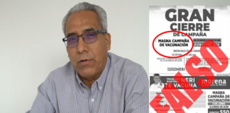 Desmiente vocero de Neri vacunación vs COVID-19 en Cierre de Campaña