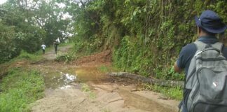 Atiende CAO tramos carreteros afectados por lluvias