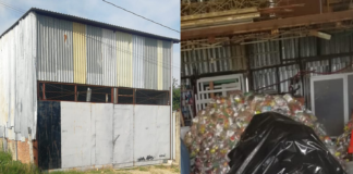 Localizan bodega con despensas en Santa Lucía