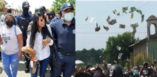 En Tuxtepec, sorprenden a sujetos por comprar votos, los golpean y quitan el dinero