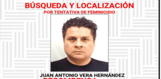 Ofrece Fiscalía 1 mdp por Juan Antonio Vera