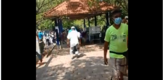 Se desbordan ánimos en Laollaga; desnudan a sujeto e intentan linchar