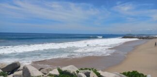 Alertan por mar de fondo en Pinotepa