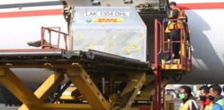México recibe nuevo lote de vacunas covid-19 con 585 mil dosis de Pfizer en AICM