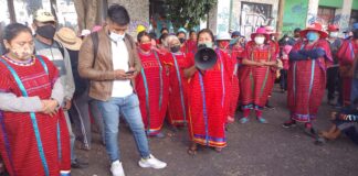 Acusan triquis a MULT de desalojo en Etla