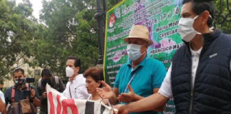 Ambientalistas truenan contra “ecocidio” en Monumento a la Madre