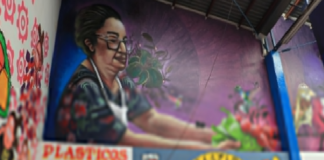 Artistas convierten mercado de Oaxaca en galería