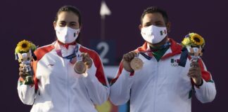 ¡Bronce para México en tiro con arco equipo mixto!