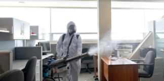 Continúa sanitización en complejos administrativos de Gobienro