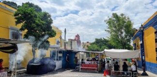 Pese a restricciones, instalan feria en el Carmen Alto