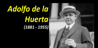 EfeméridesRIO: Muere Adolfo de la Huerta, Presidente interino de México en 1920