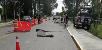 Fallece segundo ciclista arrollado en filtro sanitario de Mitla