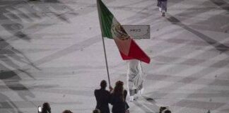 México en el desfile de inauguración de Tokio 2020