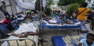 Víctimas tras sismo en Haití superan las 2 mil 200