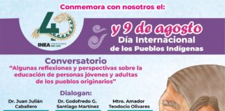Invita IEEA al conversatorio sobre educación con pueblos originarios