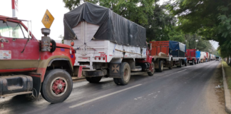 Trasportistas del CIT exigen participación en obra de símbolos patrios