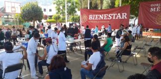 Arranca vacunación a jóvenes de 25 a 29 años en Oaxaca de Juárez