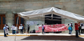 Con huelga de hambre, Mitlatongo exige aparición con vida de comunero