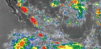 “Nora” podría convertir en huracán, dejará lluvias en Oaxaca