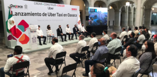Llega servicio de Uber Taxi en Oaxaca
