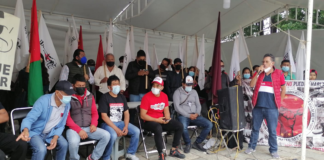 Víctimas de Nochixtlán levantan huelga de hambre