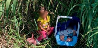 Abandonan a orillas del río Grande a niña y bebé migrantes