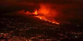 Más de 5 mil desalojados por erupción de volcán en archipiélago de Canarias