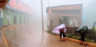 Frente frío no. 1 provocará lluvias en al menos tres regiones de Oaxaca