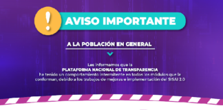 Plataforma nacional de transparencia mantiene comportamiento intermitente
